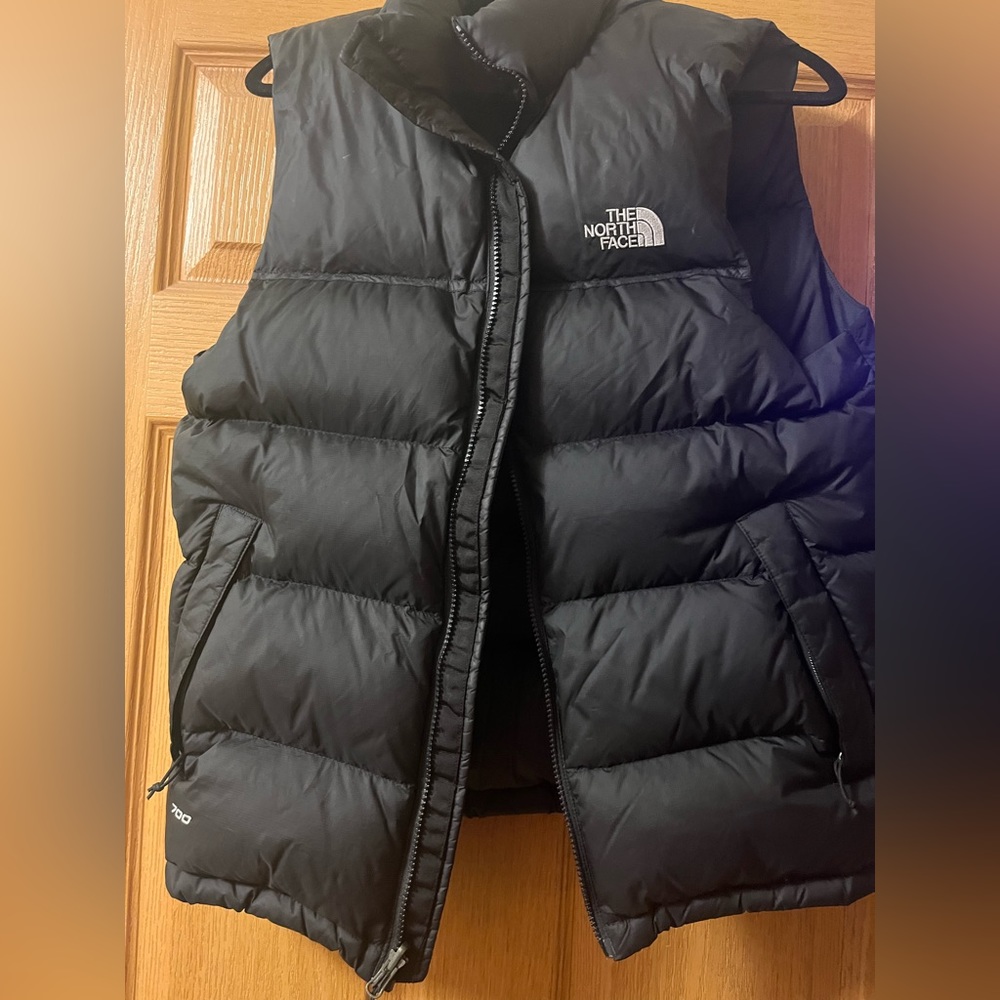 North face puffer vest